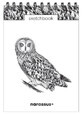 Cuaderno de bocetos A5 vertical en espiral Sowa