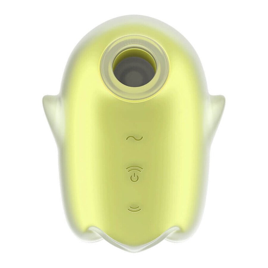 Satisfyer Glowing Ghost Suction Vibrator Yellow