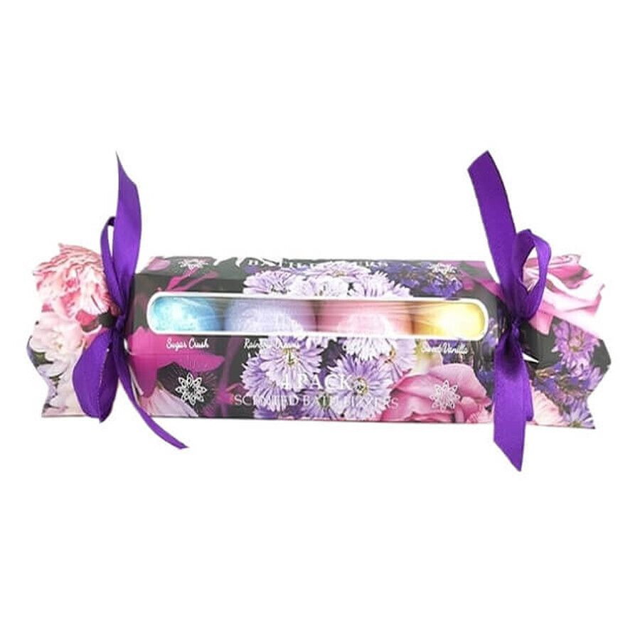 Winkel op Love Skin Flower Power Bath Fizzers Badbollenset, 4 x 100 g Love Skin Flower Power Bath Fizzers Badbollenset, 4 x 100 g