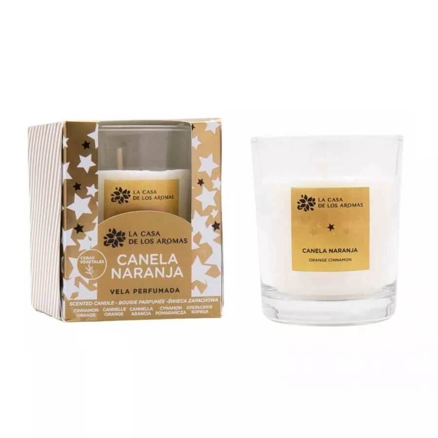 Buy La Casa de los Aromas Scented Candle Cinnamon and Orange, 120 g La Casa de los Aromas Scented Candle Cinnamon and Orange, 120 g