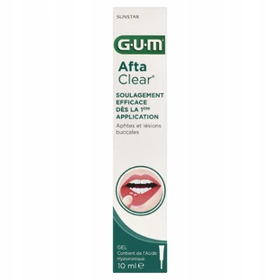 Sunstar GUM, Afta Gel transparente 2400, 10 ml