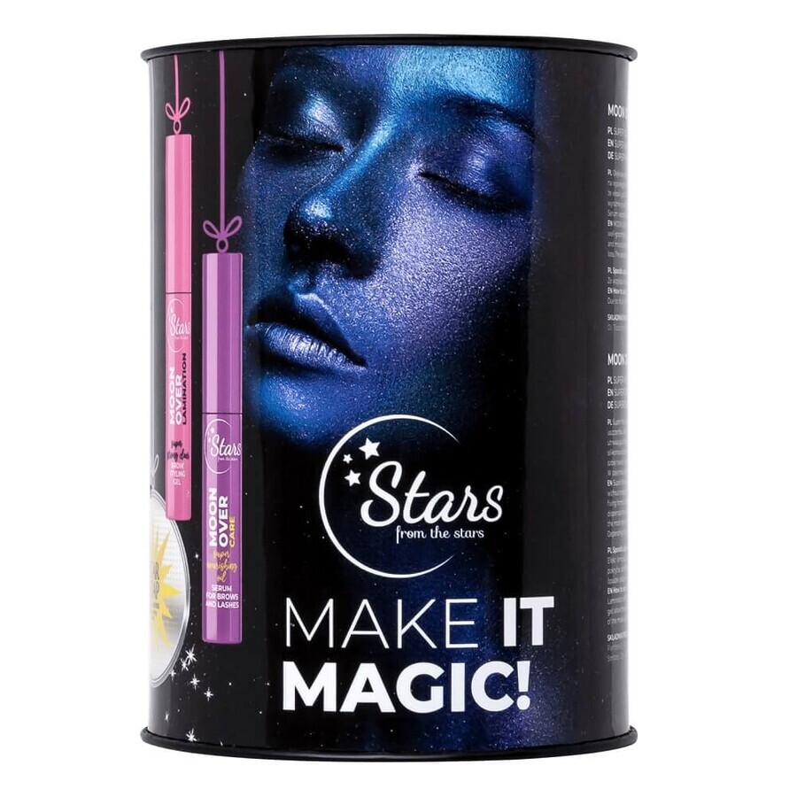 Le stelle di The Stars Make It Magic! Set di saponi per lo styling delle sopracciglia 30 ml + siero per sopracciglia e ciglia 8 g + gel per lo styling delle sopracciglia forti 8 g