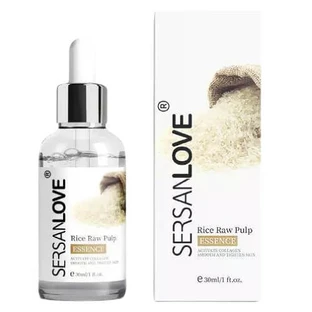 SersanLove Anti-Aging Serum with rice extract and hyaluronic acid, 30 ml