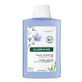 Klorane Volumizing Flax Shampoo, 200 ml