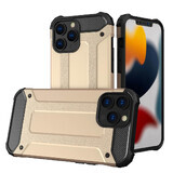 Hybrid Armor carcasă hibridă blindată pentru iPhone 13 Pro auriu