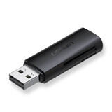 Ugreen CM264 USB 3.0 Cititor de carduri SD/TF - Negru