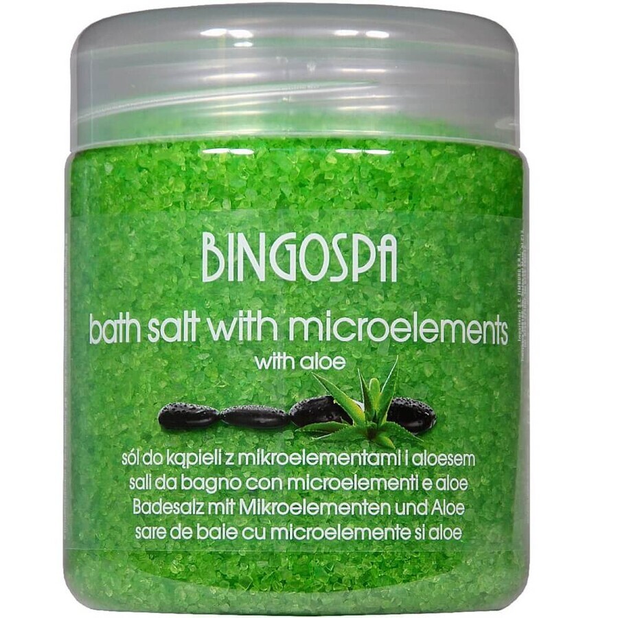 Shop BingoSpa Badesalz mit Spurenelementen und Aloe vera, 550 g BingoSpa Badesalz mit Spurenelementen und Aloe vera, 550 g