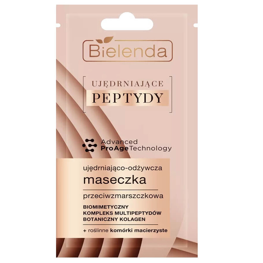 Bielenda Maschera antirughe ai peptidi rassodanti, 8 g