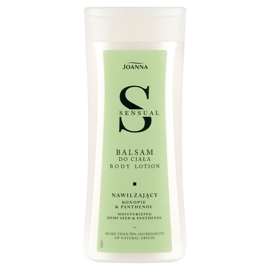 Joanna Sensual Moisturizing body lotion Hemp amp; Panthenol, 200 g