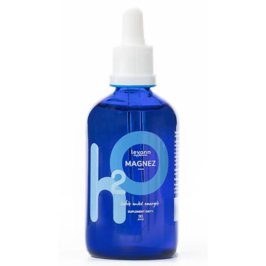 Levann Magnesium jA H2O Drops without preservatives, 100 ml.