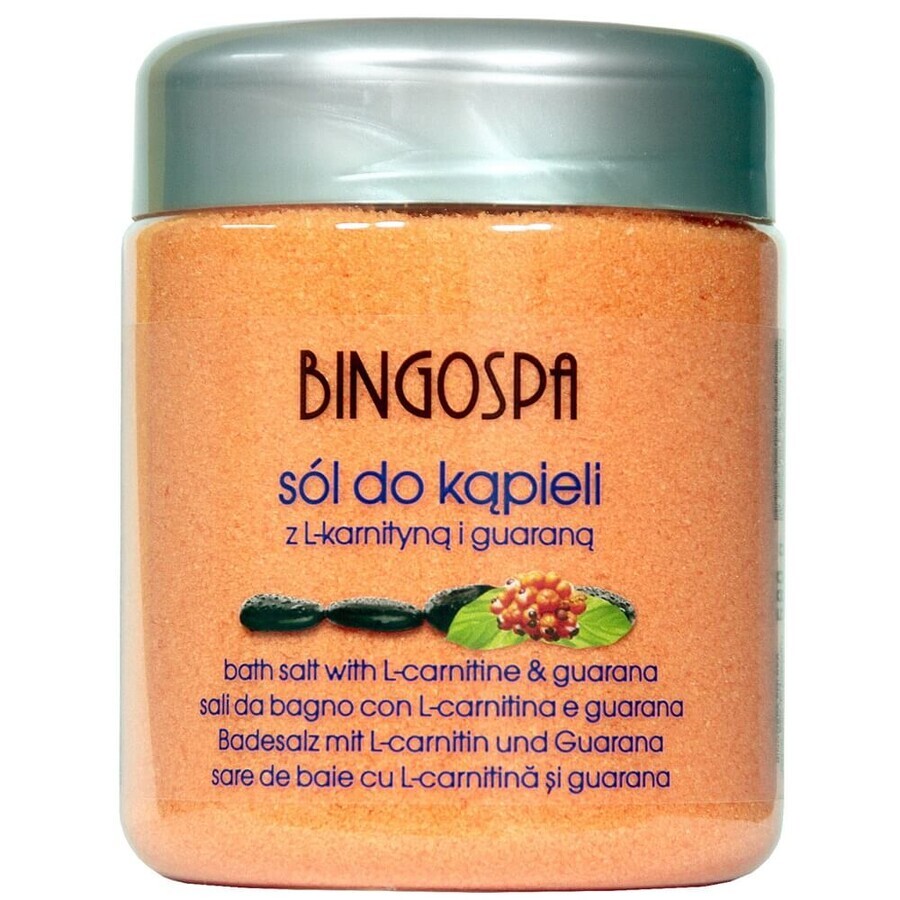 Comprar BingoSpa Sales de Baño con L-Carnitina y Guaraná, 580 g BingoSpa Sales de Baño con L-Carnitina y Guaraná, 580 g
