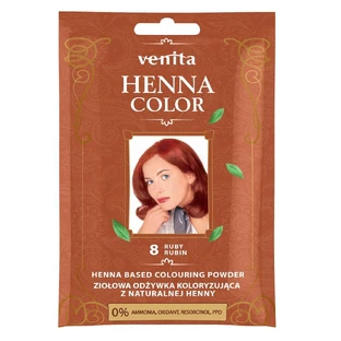 Venita Henna Color Kruidenkleurconditioner met natuurlijke henna 8 Robijn