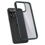 Carcasă Spigen Ultra Hybrid pentru iPhone 15 Pro Max - verde închis