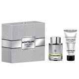 Mont Blanc Explorer Platinum Set Eau de Parfum, 60 ml + Gel doccia, 100 ml