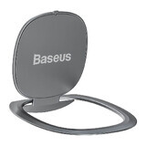 Baseus ultrasottile anello adesivo porta telefono argento (SUYB-0S)
