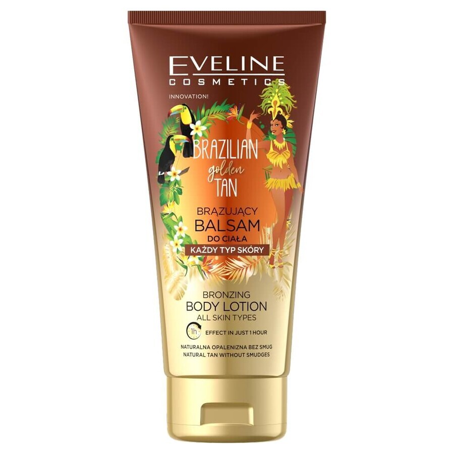 Eveline Cosmetics Brazilian Body Bronzing Lotion, 150 ml