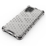 Husă blindată Honeycomb cu ramă din gel Samsung Galaxy A42 5G negru