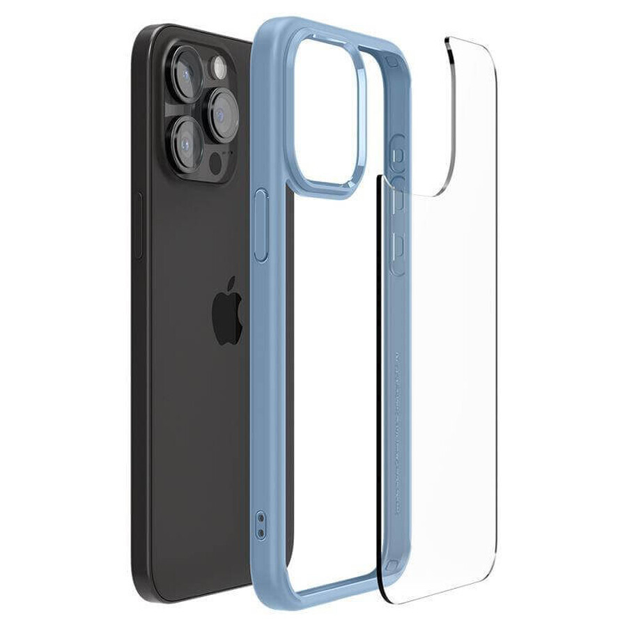 Funda Spigen Ultra Hybrid para iPhone 15 Pro Max - azul claro