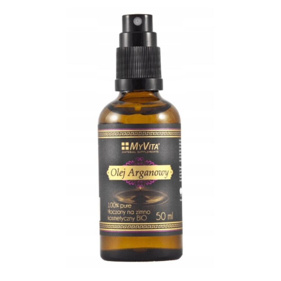 Cumpără MyVita, Ulei de argan 100% pur, presat la rece, cosmetice, 50 ml MyVita, Ulei de argan 100% pur, presat la rece, cosmetice, 50 ml