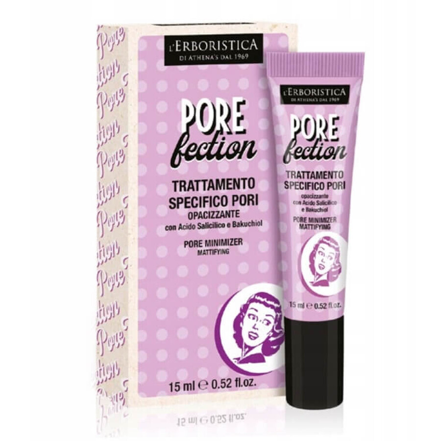 L Erboristica Pore Fection Minimizing and mattifying pore treatment, 15 ml