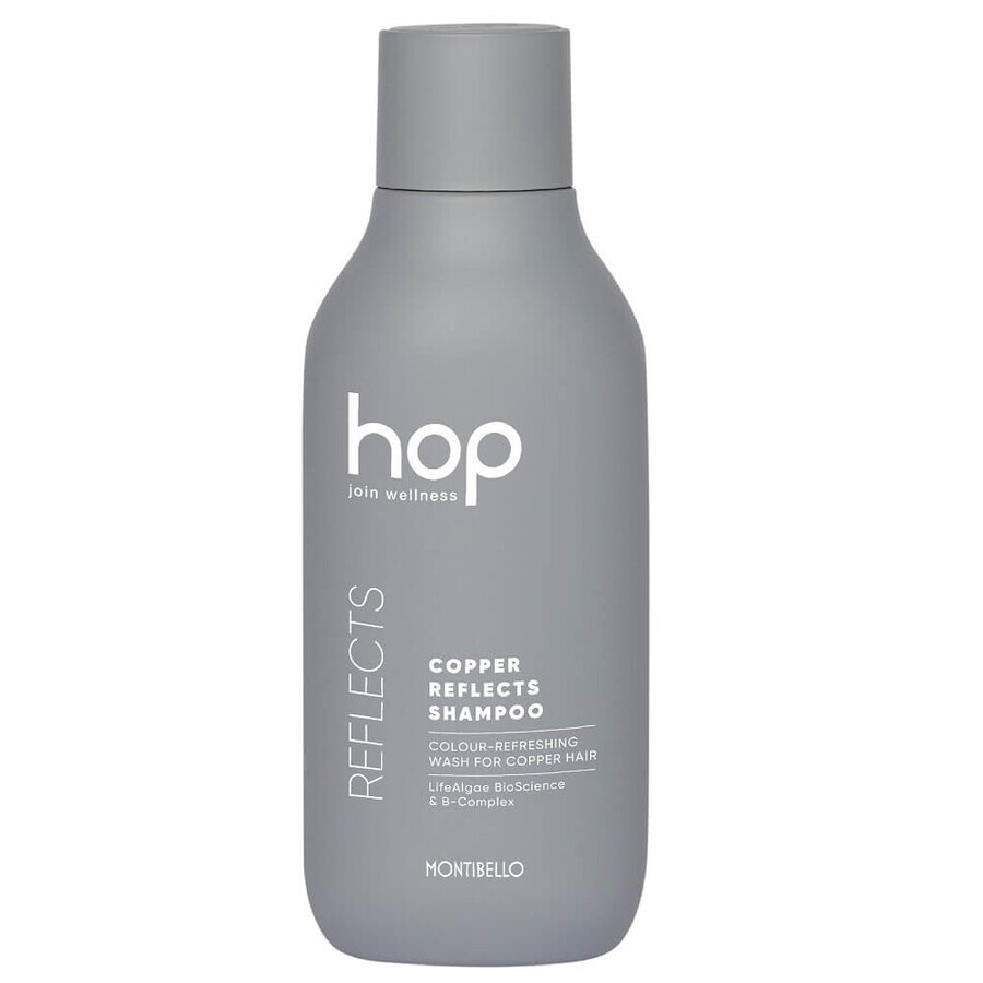 Montibello Hop Copper Reflects Color Enhancing Shampoo for Copper Hair, 300 ml