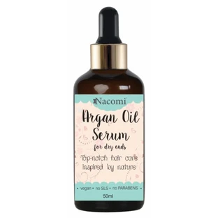 Nacomi Serum de aceite de argán para puntas, 40 ml