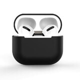 Tasche für AirPods 2 / AirPods 1 Silikon-Softcase für Kopfhörer schwarz (Tasche C)