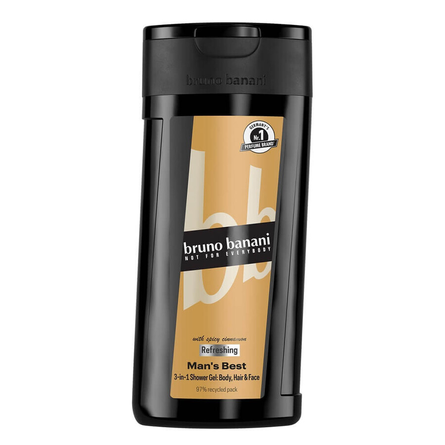 Bruno Banani Man s Best Gel douche, 250 ml