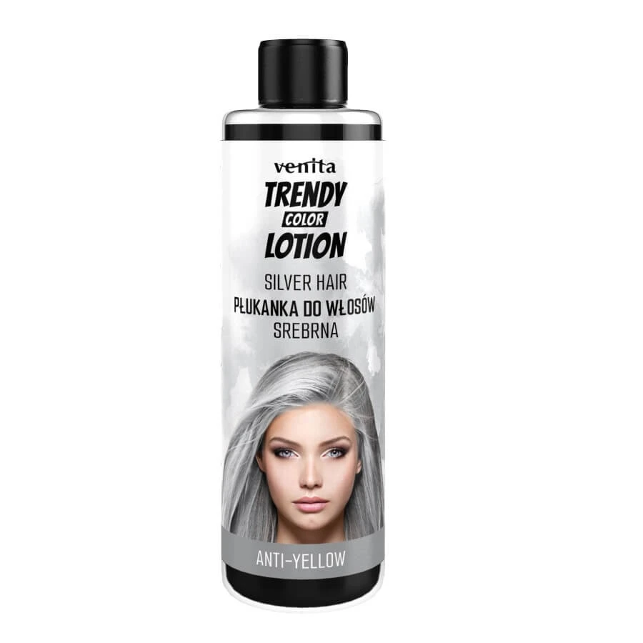 Venita Trendy Color Lotion Silver Hair Rinse, 200ml