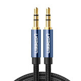 Ugreen Audiokabel AUX gerade Miniklinke 3,5 mm 1m blau (AV112)