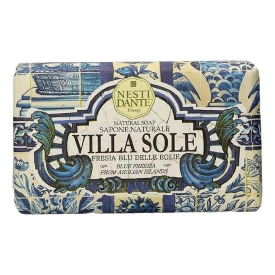 Nesti Dante Villa Sole Fresia Blu Delle Eolie Bar Soap, 250 g