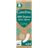 Carefree Organic Cotton Long sanitary pads, 24 pcs.