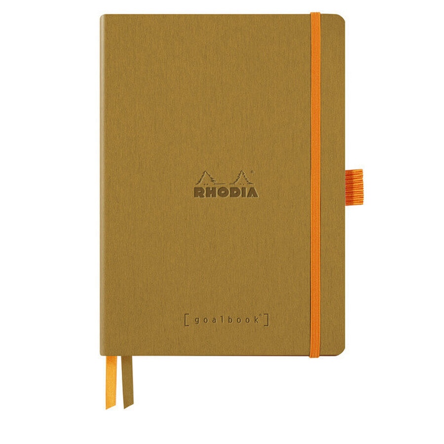 Comprar Rhodia Rhodiarama Goalbook oro A5 - puntos - Tapa blanda Rhodia Rhodiarama Goalbook oro A5 - puntos - Tapa blanda