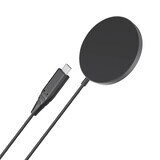 Choetech 15W MagSafe wireless magnetic charger for iPhone 12/13/14 black (T518-F-BK)