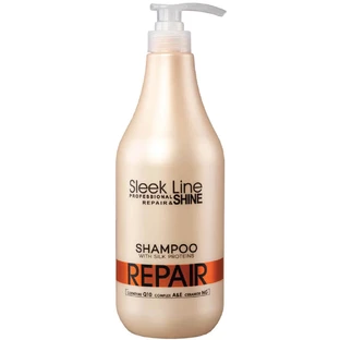 Stapiz Sleek Line Shampooing réparateur avec de la soie pour les cheveux, 1000ml