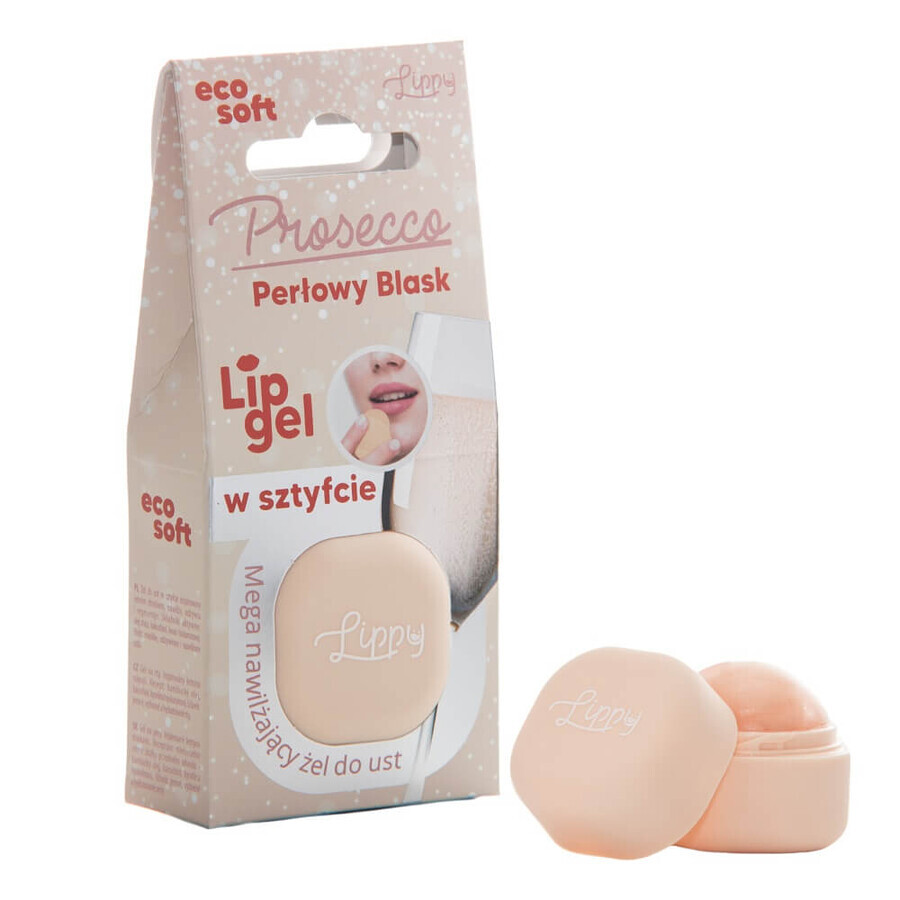 Ecosoft Gel Labial Mega hidratante Prosecco, 6,2 g