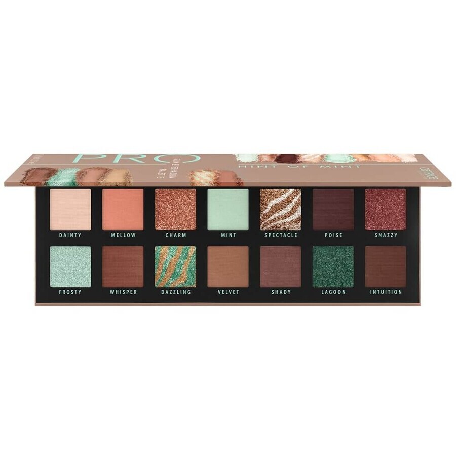 Winkel op Catrice Pro Hint of Mint Slim Oogschaduwpalette 010 Aesthetic Vibes, 10,6 g Catrice Pro Hint of Mint Slim Oogschaduwpalette 010 Aesthetic Vibes, 10,6 g