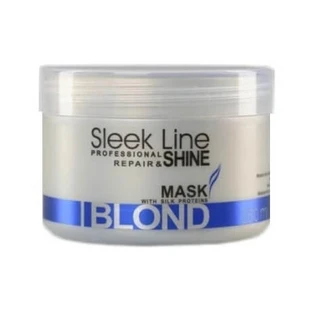 Stapiz Sleek Line Blonde Silk Mask pour cheveux blonds platine, 250ml