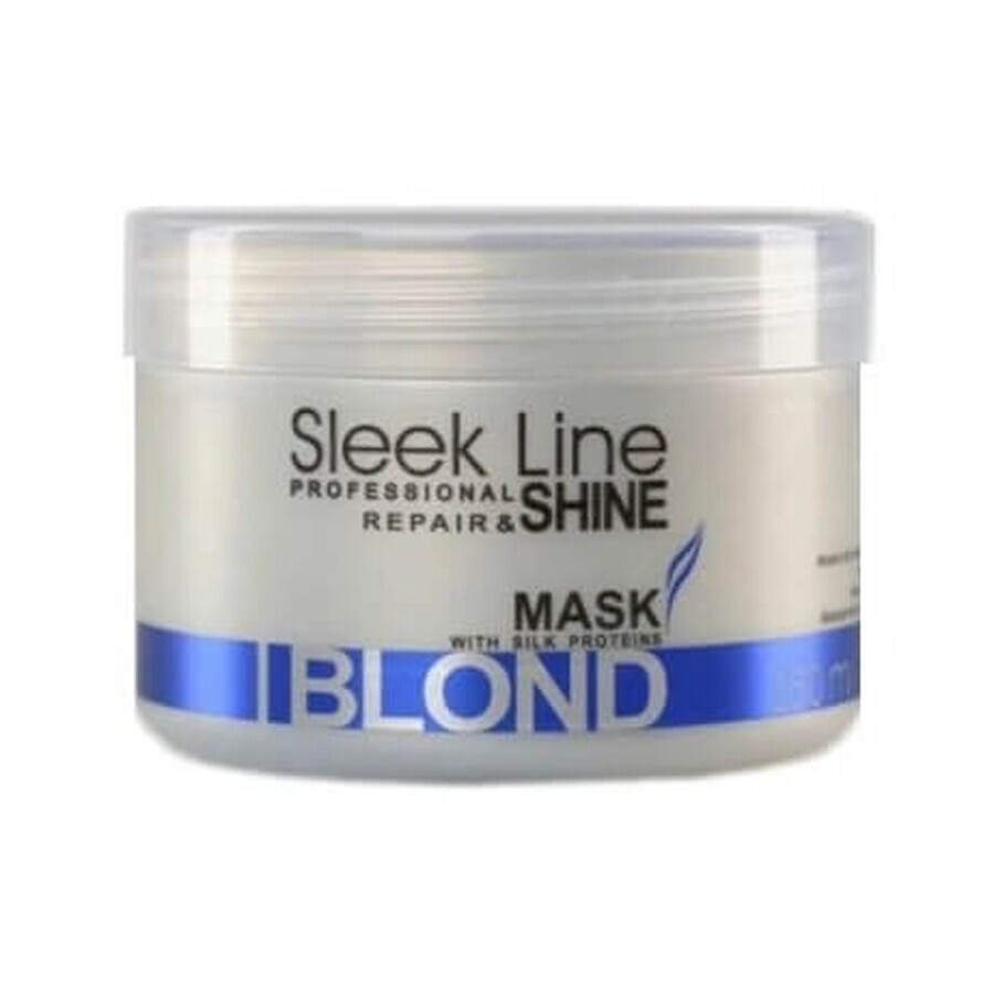 Stapiz Sleek Line Blonde Silk Mask voor platinablond haar, 250ml