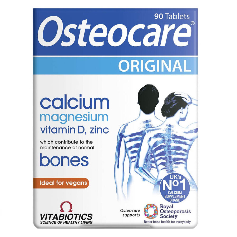 Vitabiotics Osteocare Original voor gezonde botten, 90 tabletten