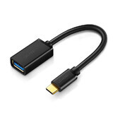 Ugreen US154 30701 USB-A 3.0 (Buchse) / USB-C 3.0 (Stecker) OTG Adapter - schwarz