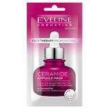 Eveline Cosmetics Face Therapy Professional Ampoule-Mask Ceramide Cream Face Mask, 8 ml