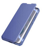 DUX DUCIS Skin X holster case with flip cover Samsung Galaxy S22+ (S22 Plus) bleu