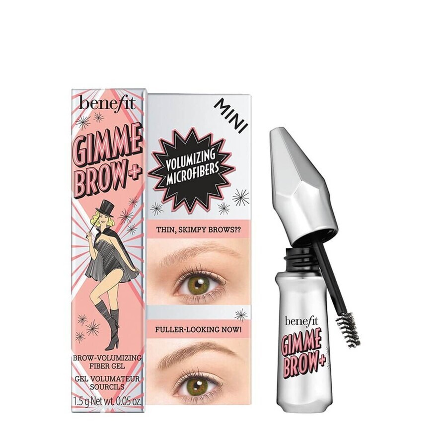 Boutique Benefit Gimme Brow+ Volumising Brow Gel 4, 1.5g Benefit Gimme Brow+ Volumising Brow Gel 4, 1.5g
