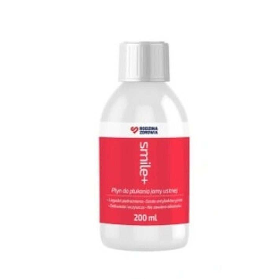 Family Health Smile+ mouthwash, 200 ml