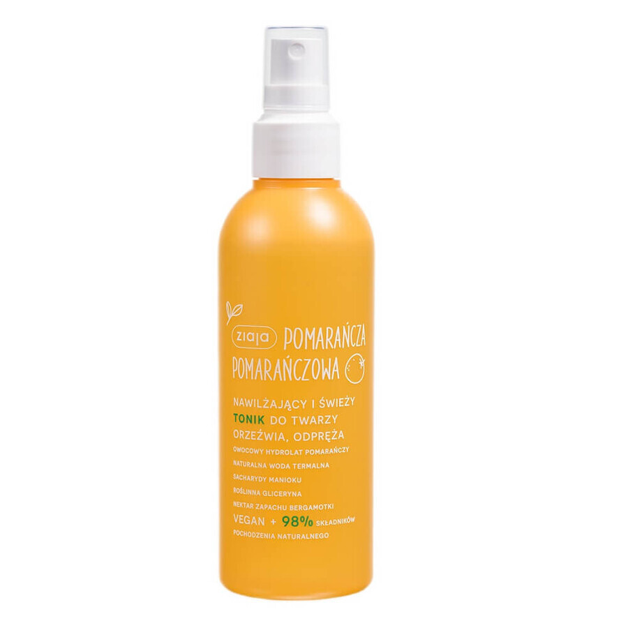 Buy Ziaja Orange Moisturizing and Fresh Face Tonic, 190 ml Ziaja Orange Moisturizing and Fresh Face Tonic, 190 ml