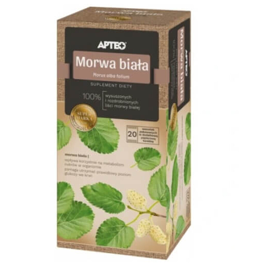 Apteo Mure albe, 20 pliculețe