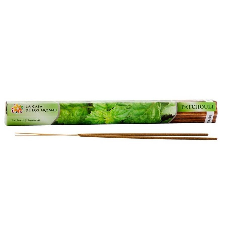 La Casa de los Aromas Scented incense Patchouli, 20 pieces