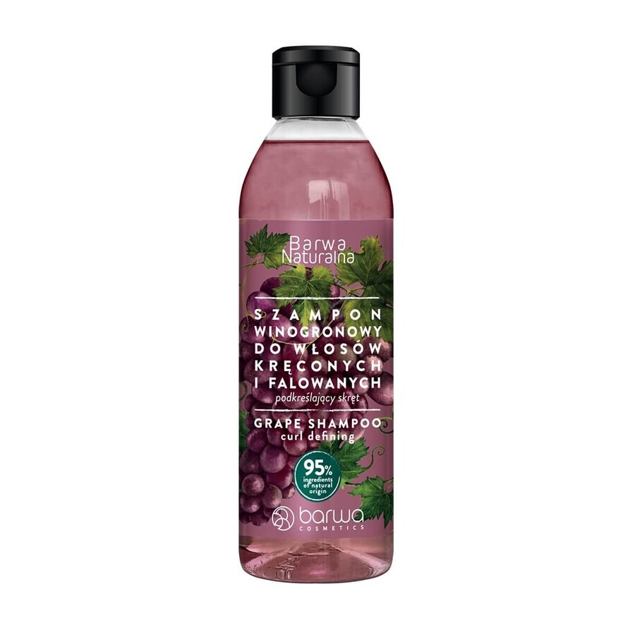 Barwa Shampoo all'uva naturale, 300 ml