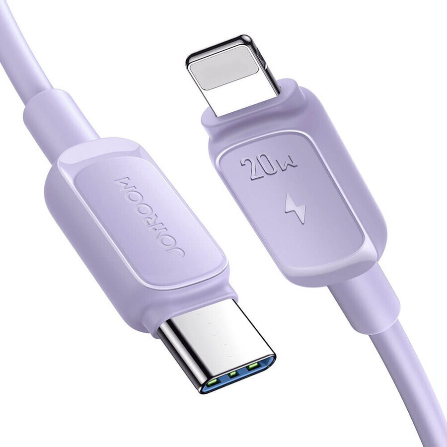Joyroom Multi-Color Series A14 Câble USB-C / Lightning 20W 1,2 m - violet